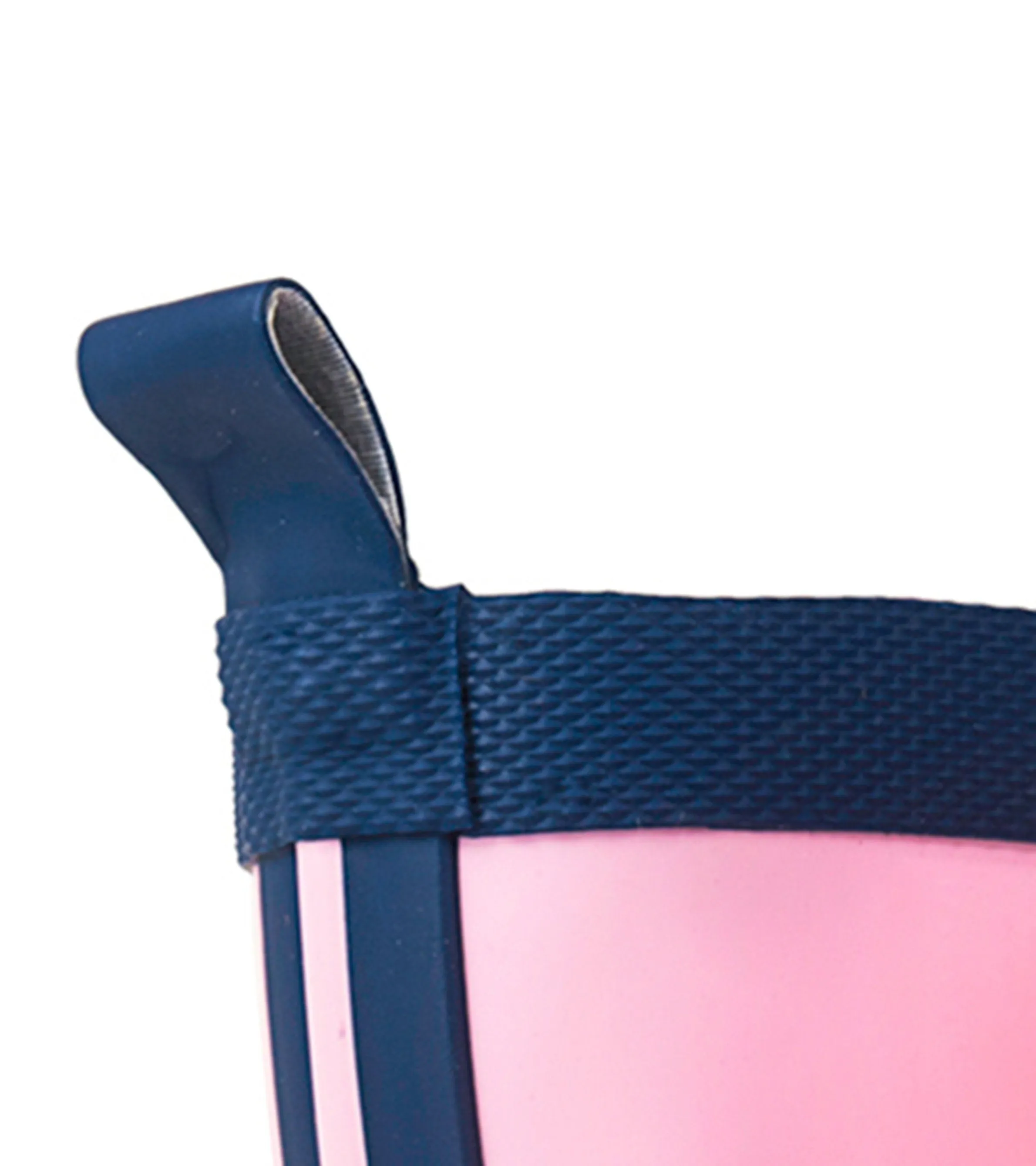 Kids Pink & Navy Matte Wellies
