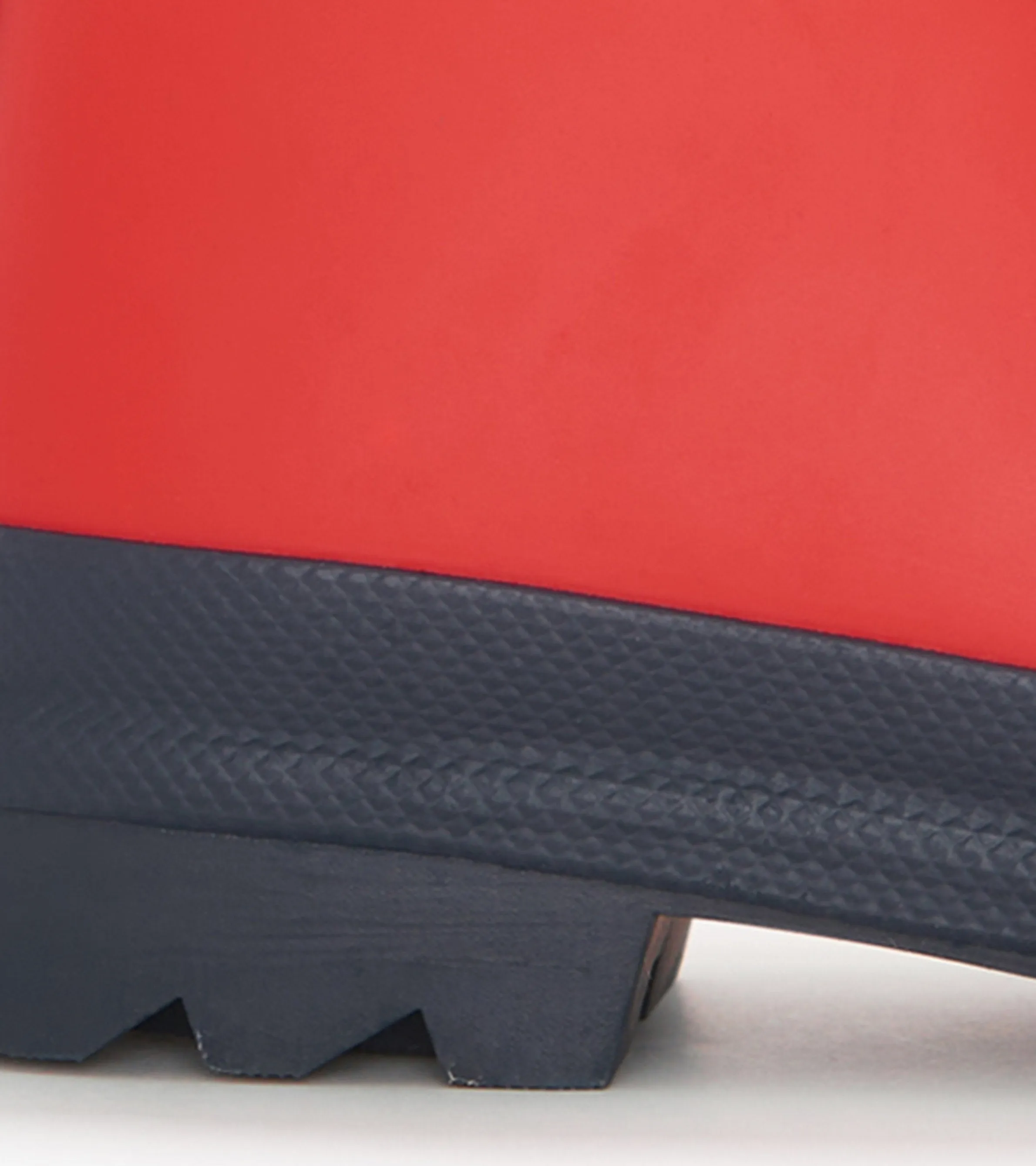 Kids Red & Navy Matte Wellies