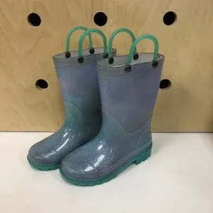 Light Up Glitter Rain Boots