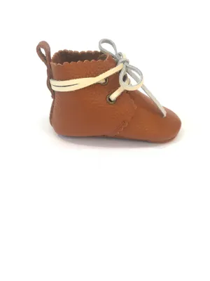 Mabel Laced Ankle Boots - Tan