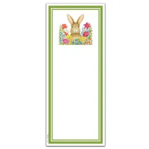 Magnetic Note Pad | Spring Bunny