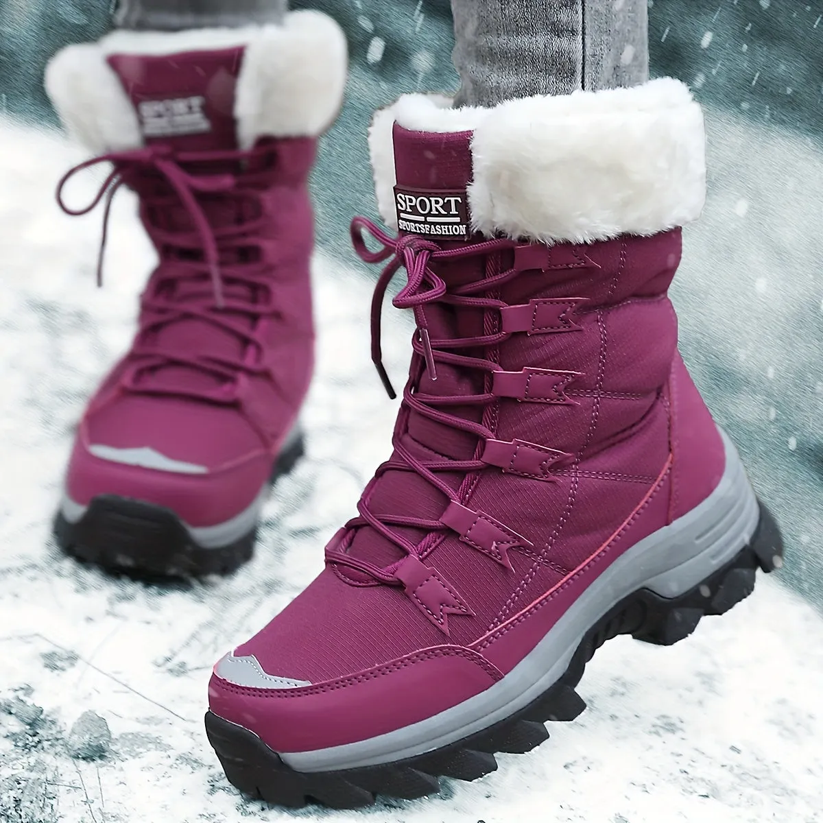 Maliya - Waterproof Snow Boots