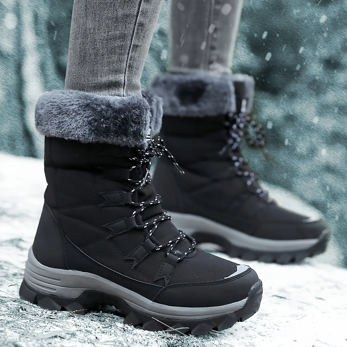 Maliya - Waterproof Snow Boots
