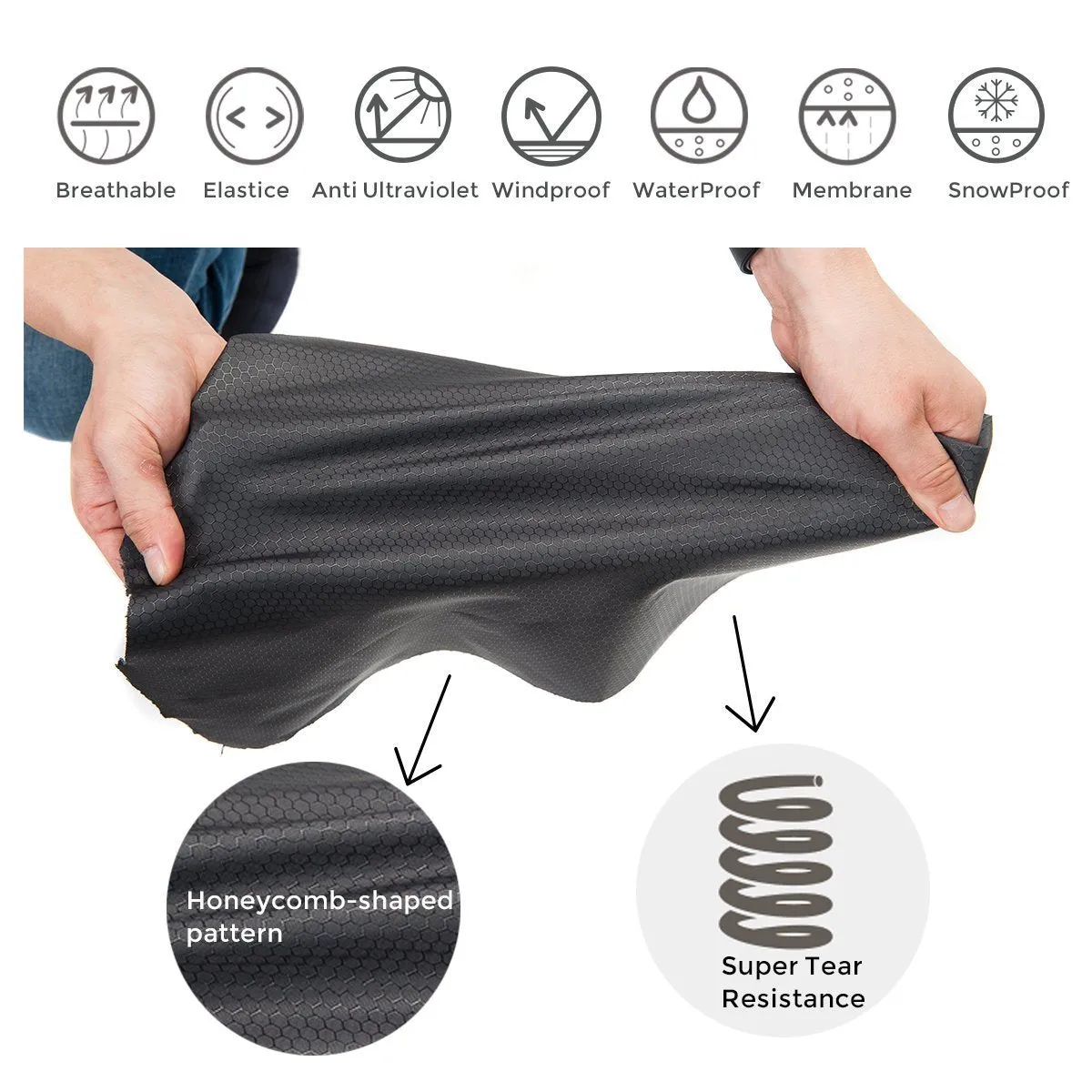 MandH Patio Bench Seat Cover Premium Heavy Duty Waterproof TPU Fabric - Fits Bench Chairs, Rockers, and Gliders, Durable and Fade Resistant, 58 x 33 x 32 inch, Gunmetal