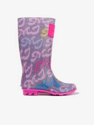 MARC JACOBS Girls Logo Rain Boots in Multicolour