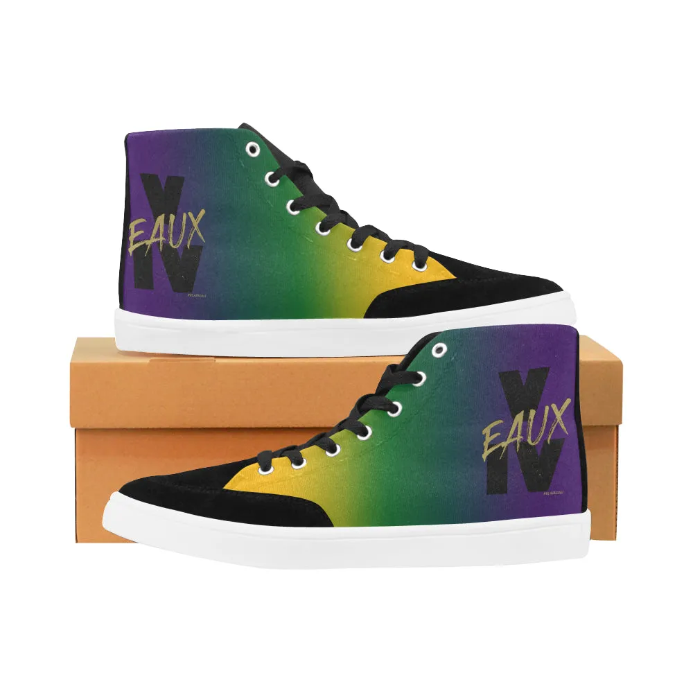 MARDI GRAS MEN'S V EAUX IV HI TOP SHOES