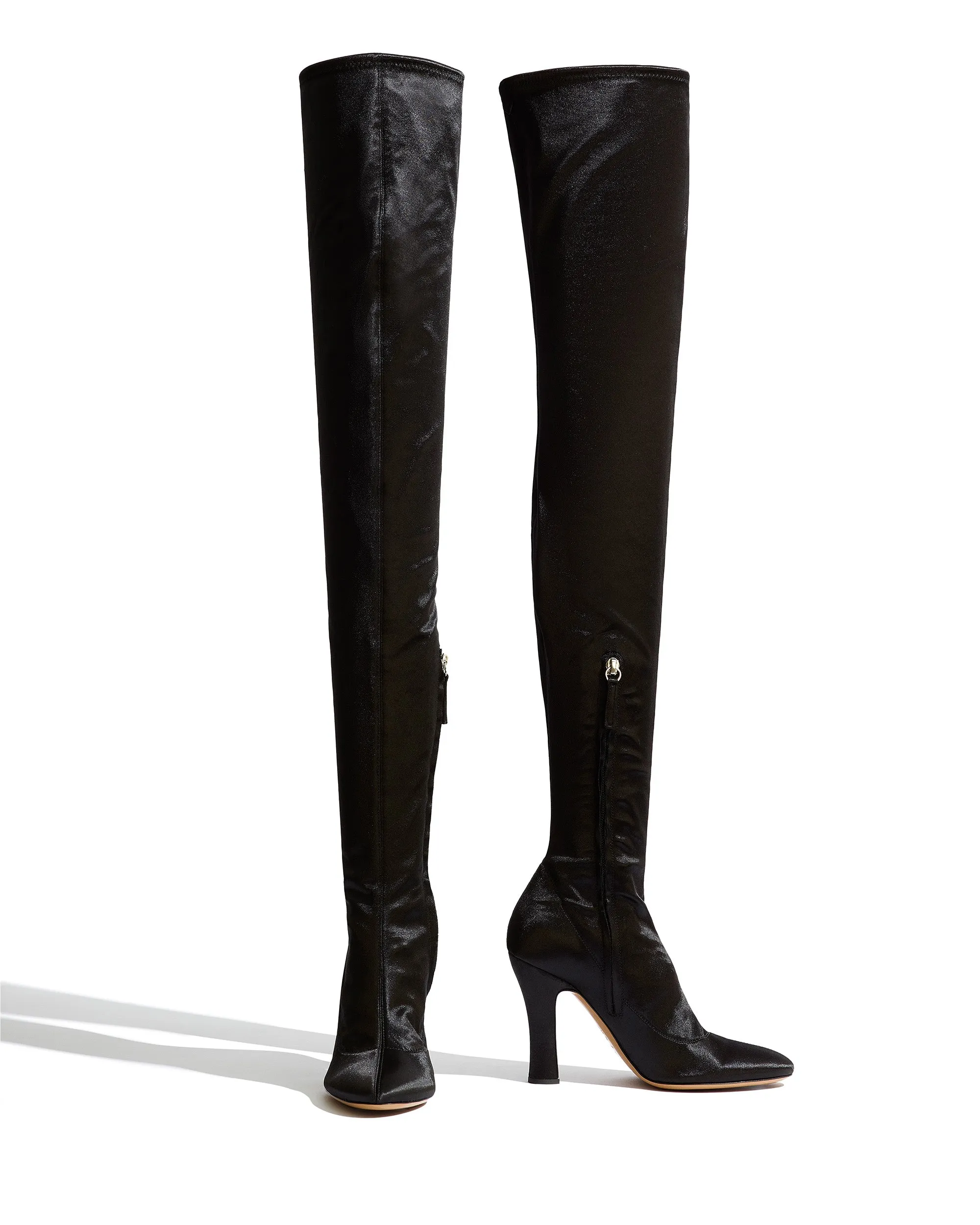 MARIAM Thigh High Boots Noires