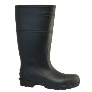 Men's Basic Rain Boots, Black