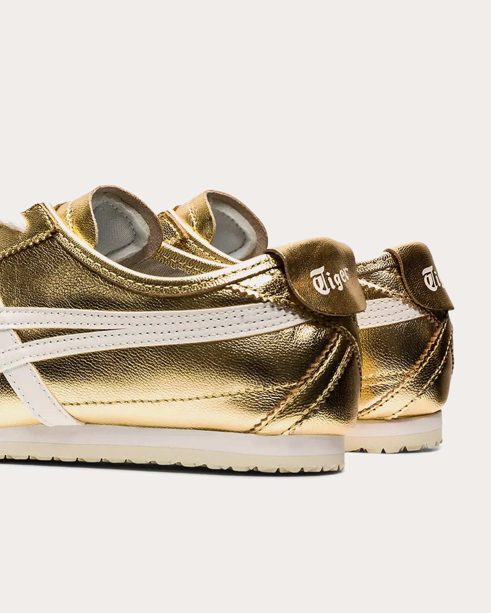 Mexico 66 Gold / White Low Top Sneakers