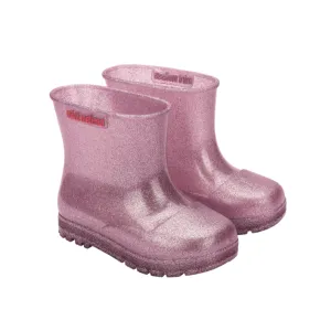 Mini Melissa Welly Boot BB - Glitter Pink