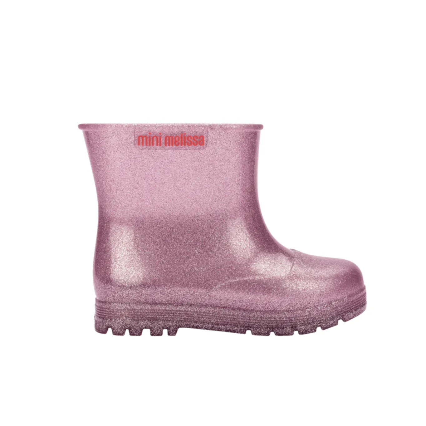 Mini Melissa Welly Boot BB - Glitter Pink