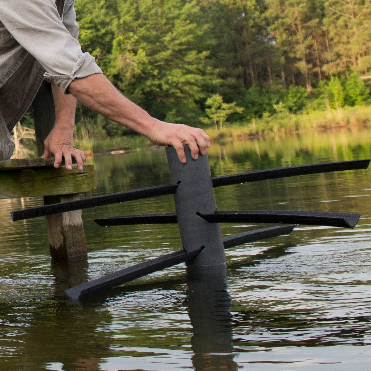 Mossback Fish Habitat Trophy Tree