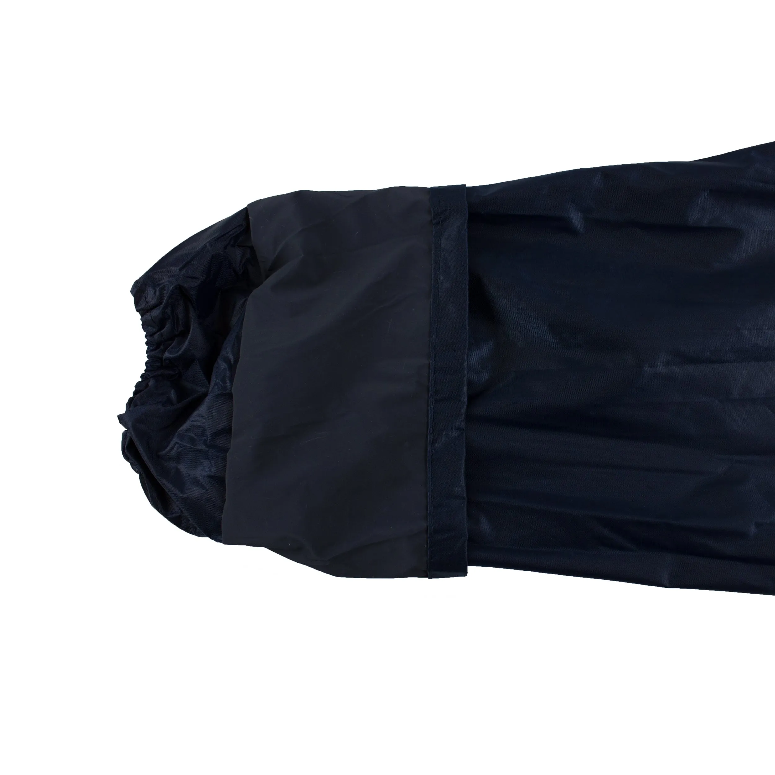 Navy PVC Polyester 3-Piece Rain Suit | Jacket, Hoodie, Pants-RW-PP-NVY33