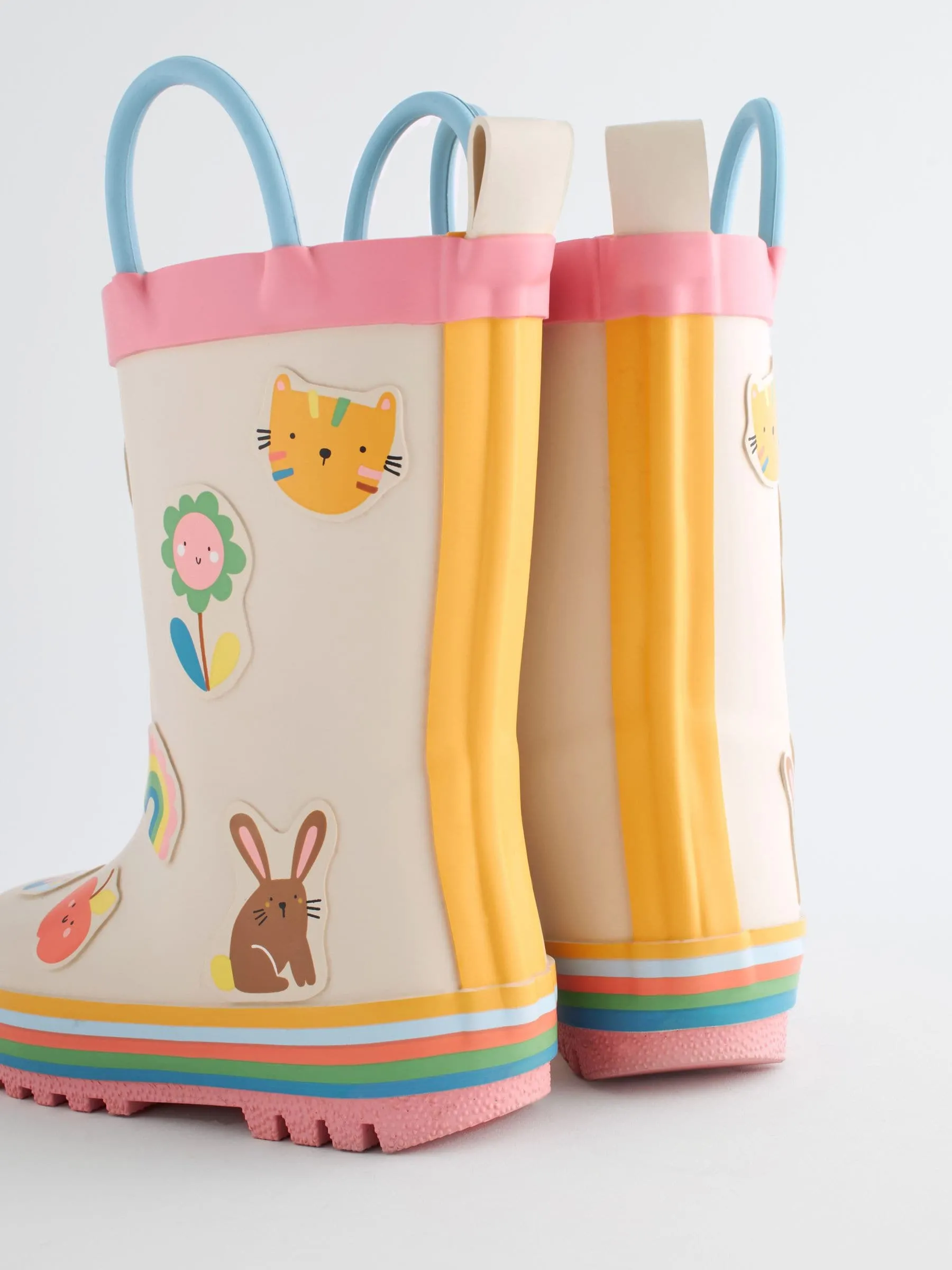 Neutral Character Handle Wellies