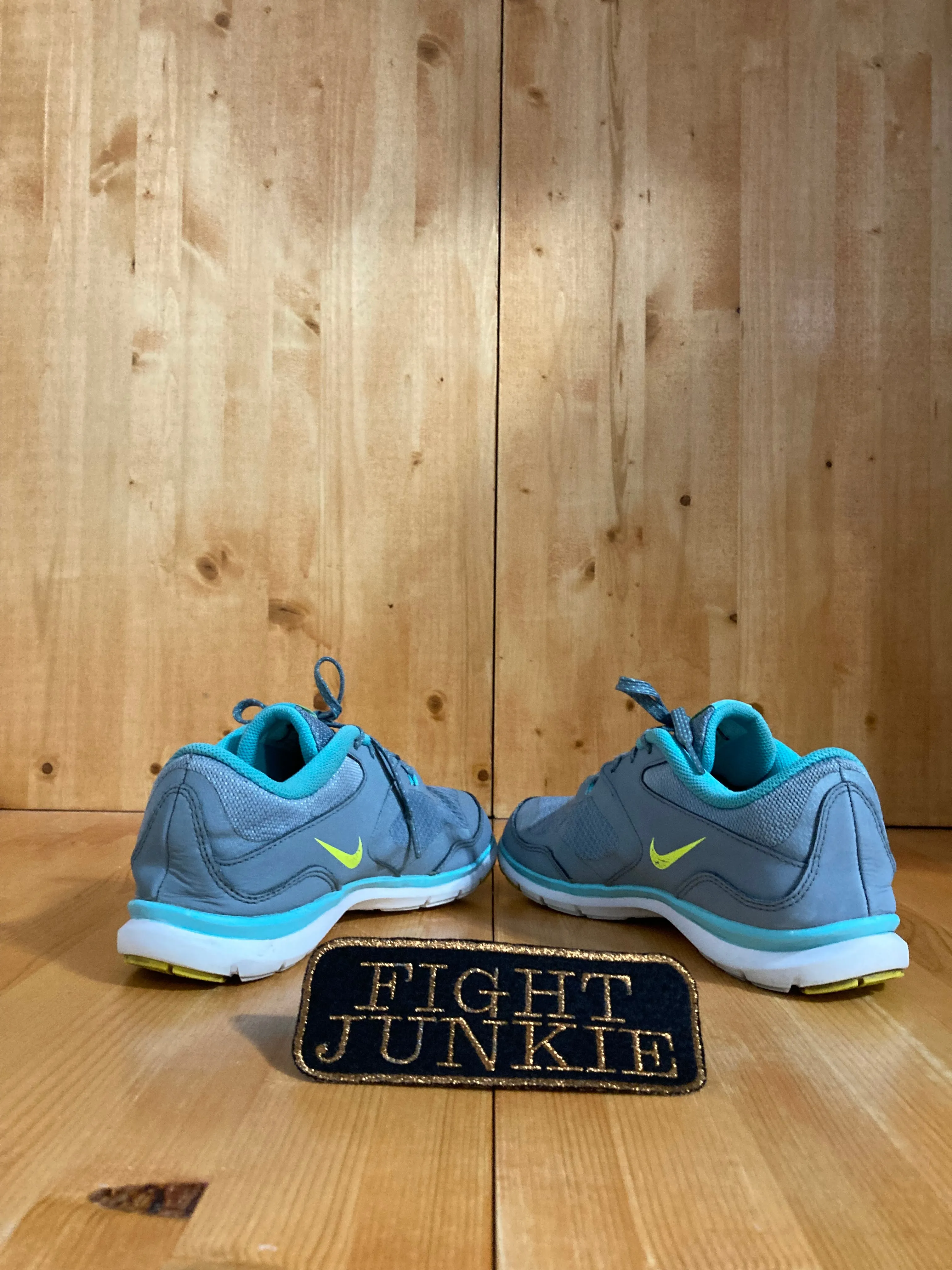 NIKE FLEX TRAINER 5 Women's Size 9.5 Running Training Shoes Sneakers Gray 724858-004