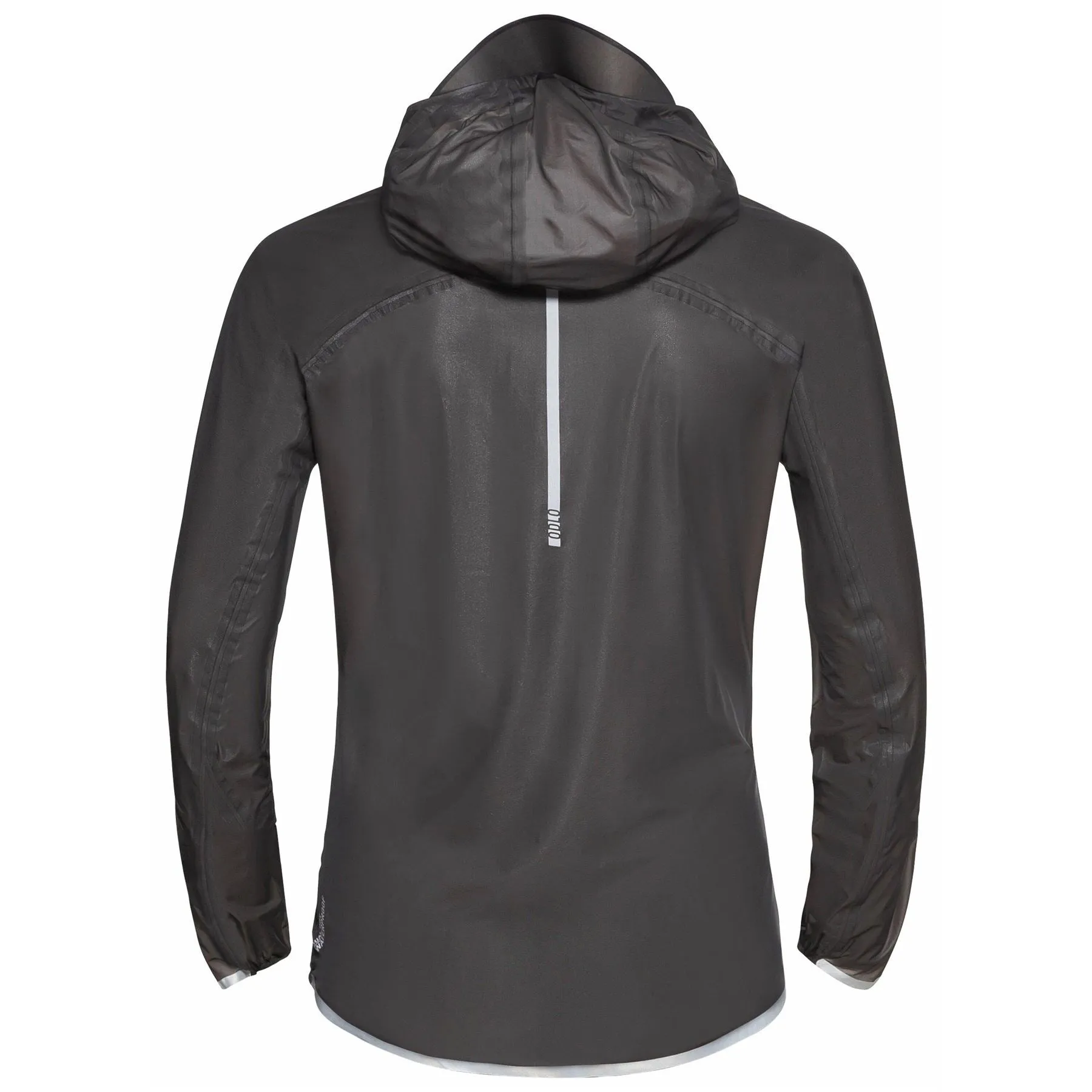 Odlo Zeroweight Women's Running Jacket in Black - Dual Dry Waterproof Tech