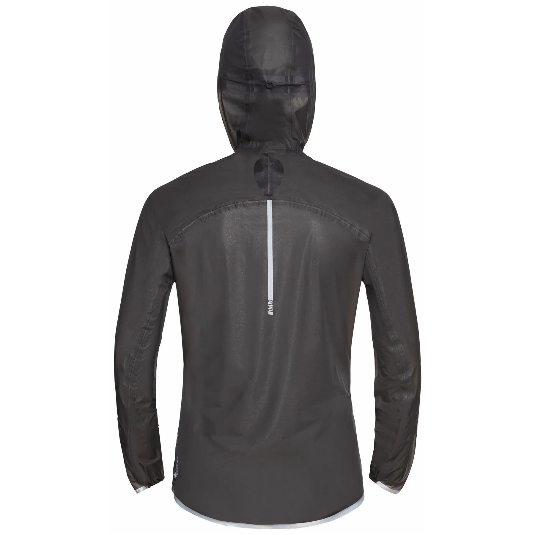 Odlo Zeroweight Women's Running Jacket in Black - Dual Dry Waterproof Tech