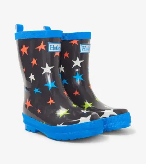 Ombre Stars Shiny Kids Wellies