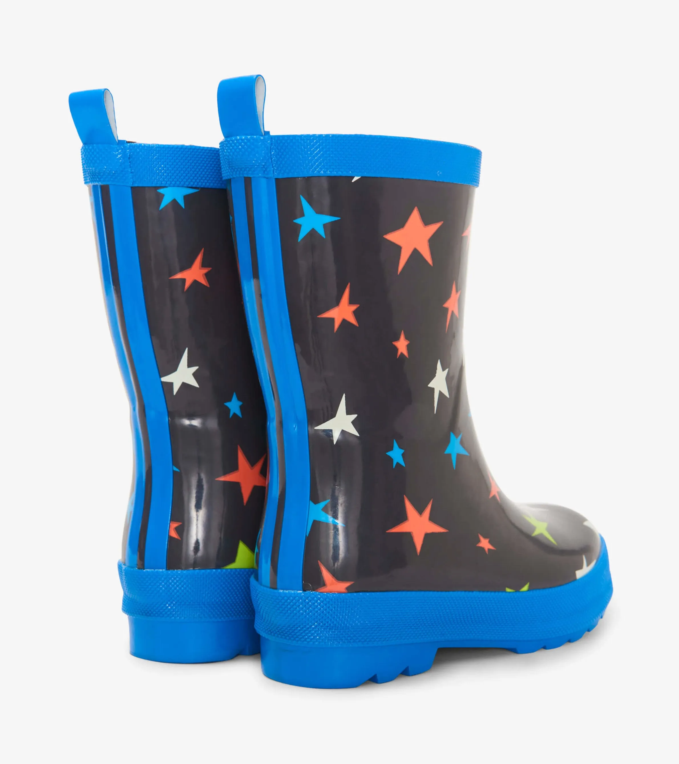 Ombre Stars Shiny Kids Wellies