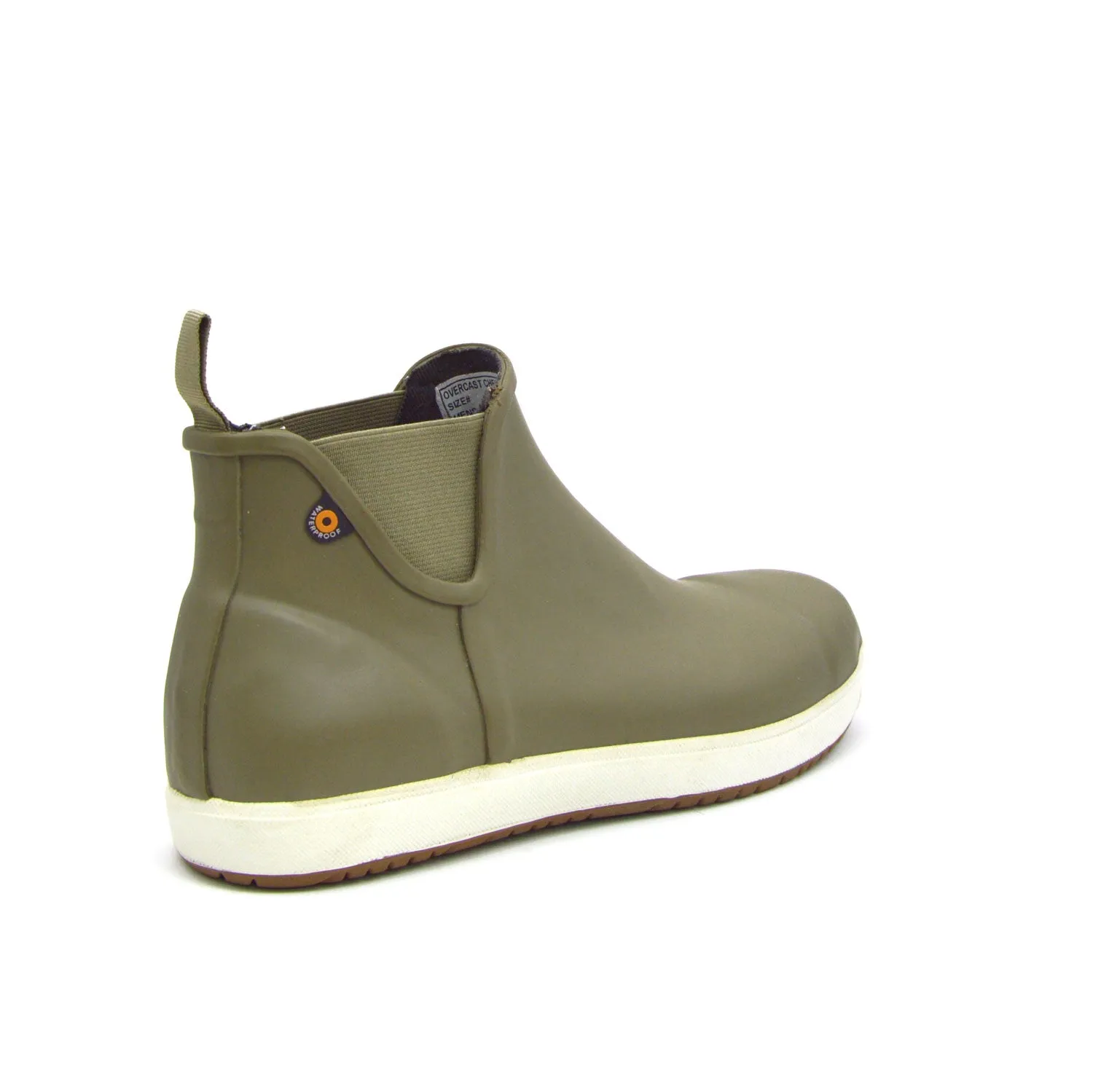 Overcast Chelsea Mens Olive Boots
