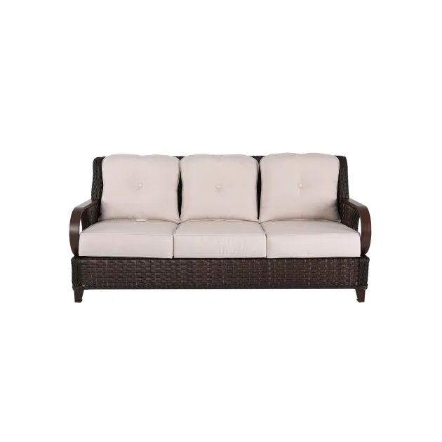 Patio Time Brooks 4-piece Wicker Sofa Set