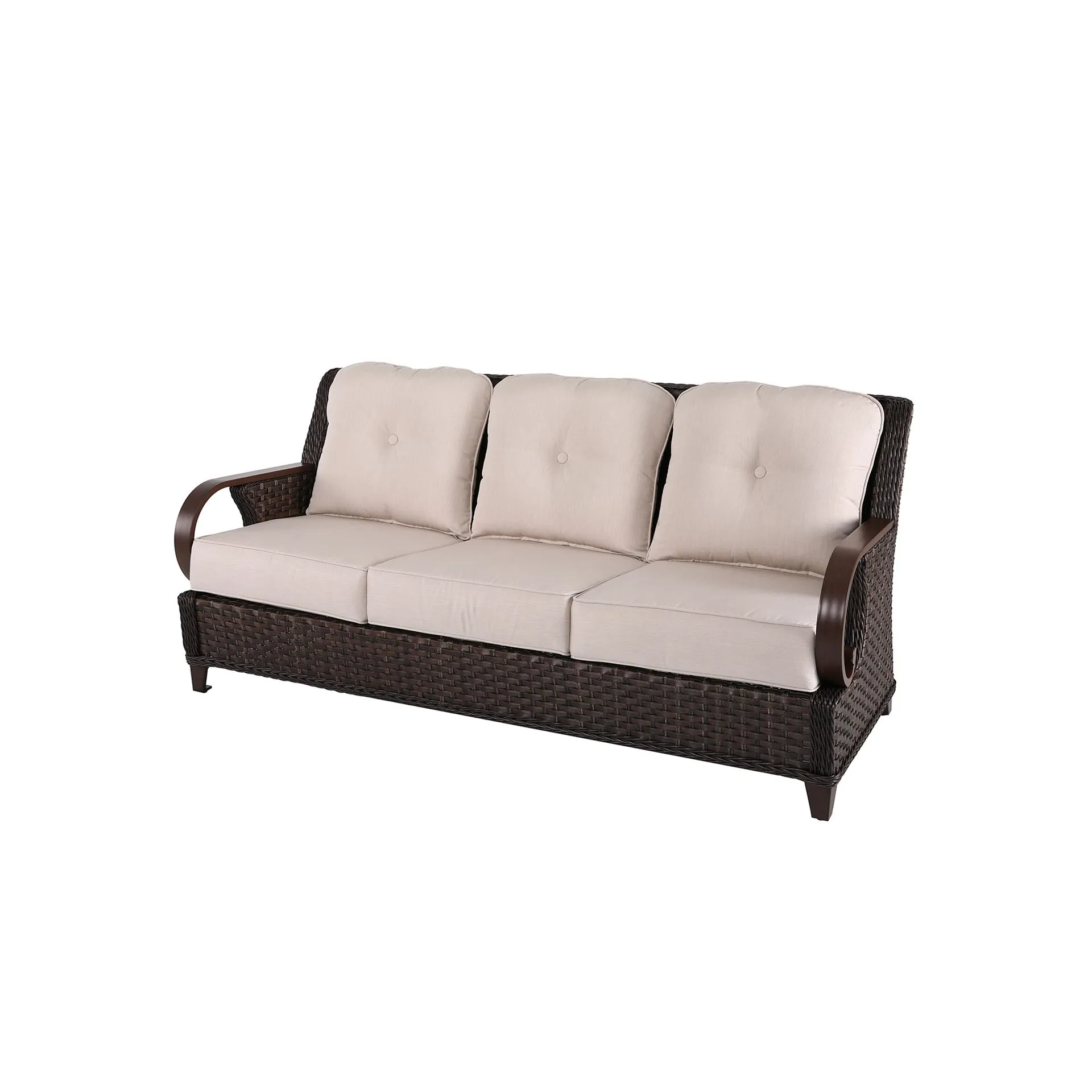 Patio Time Brooks 4-piece Wicker Sofa Set