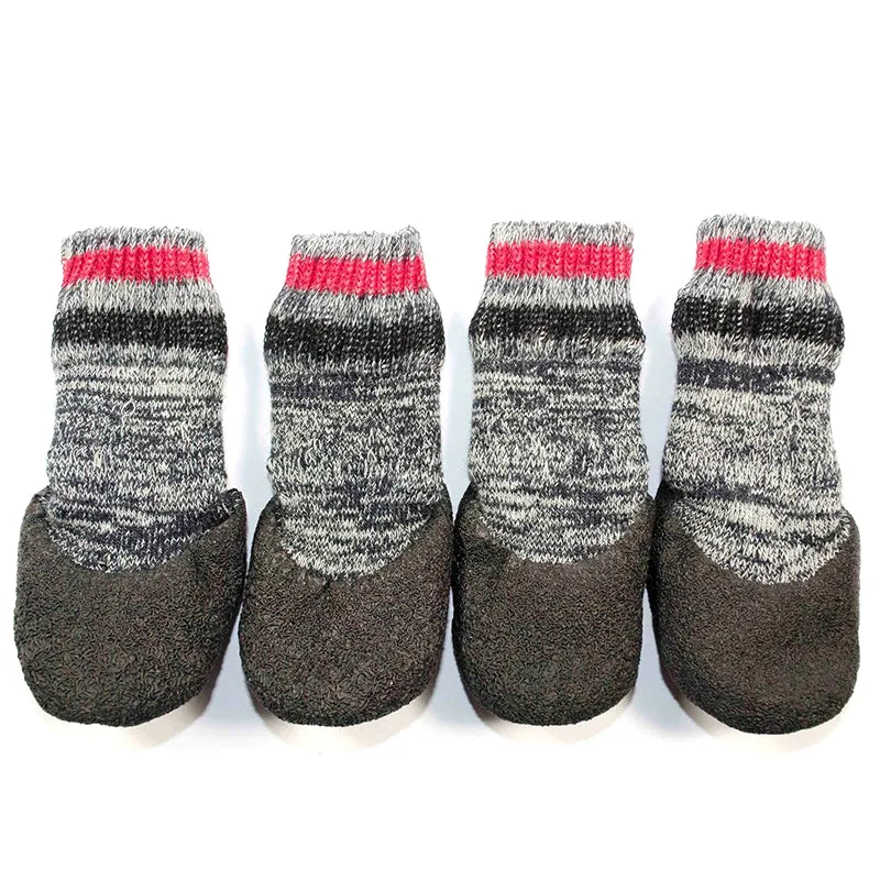 Premium Quality Dog WaterProof Rain Shoes Boots Socks Non-slip Rubber Socks