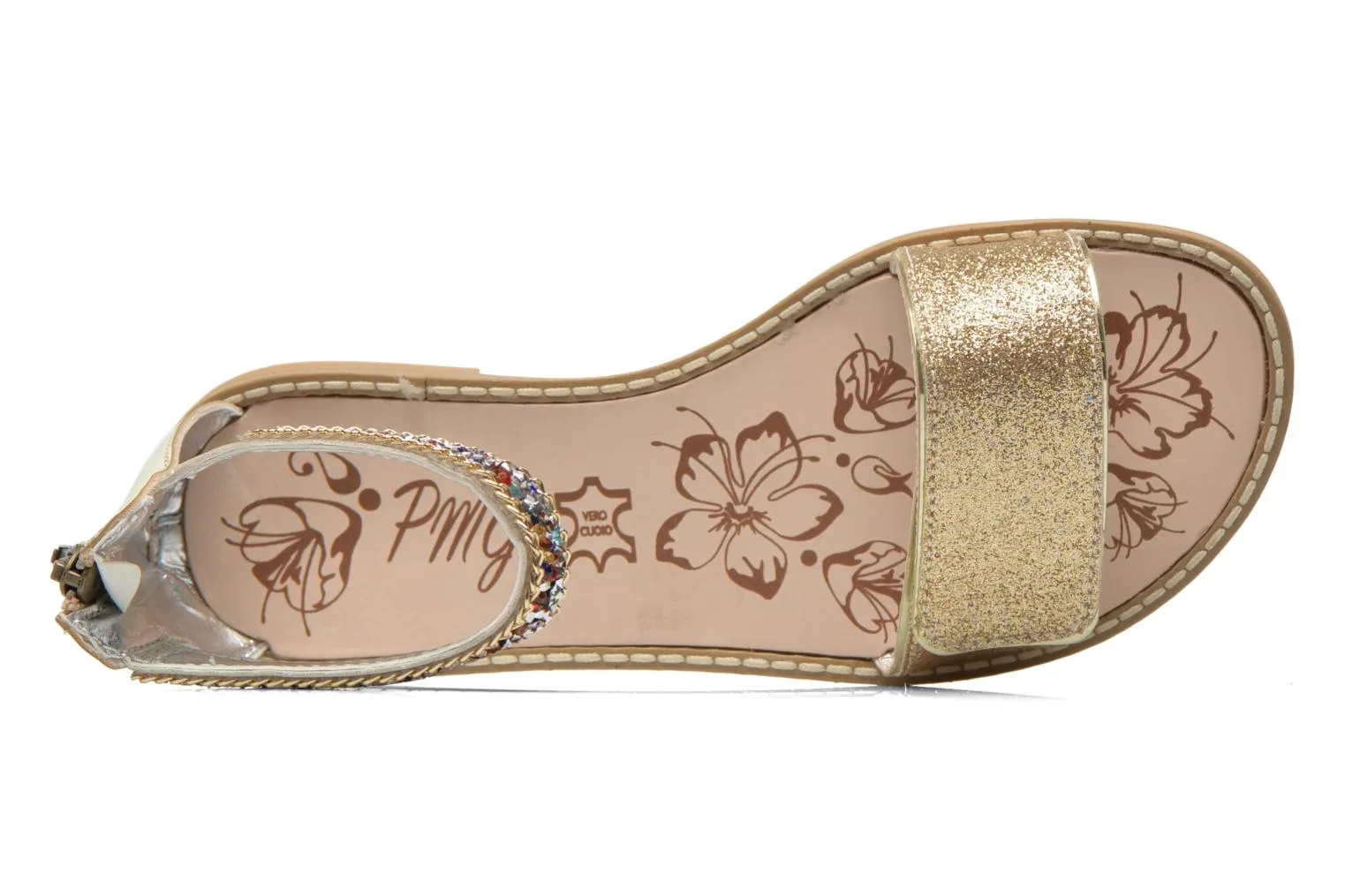PRIMIGI Platino/Platino Shoes- Karine Sandal