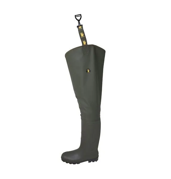 Pros | Thigh Waders PVC | Olive
