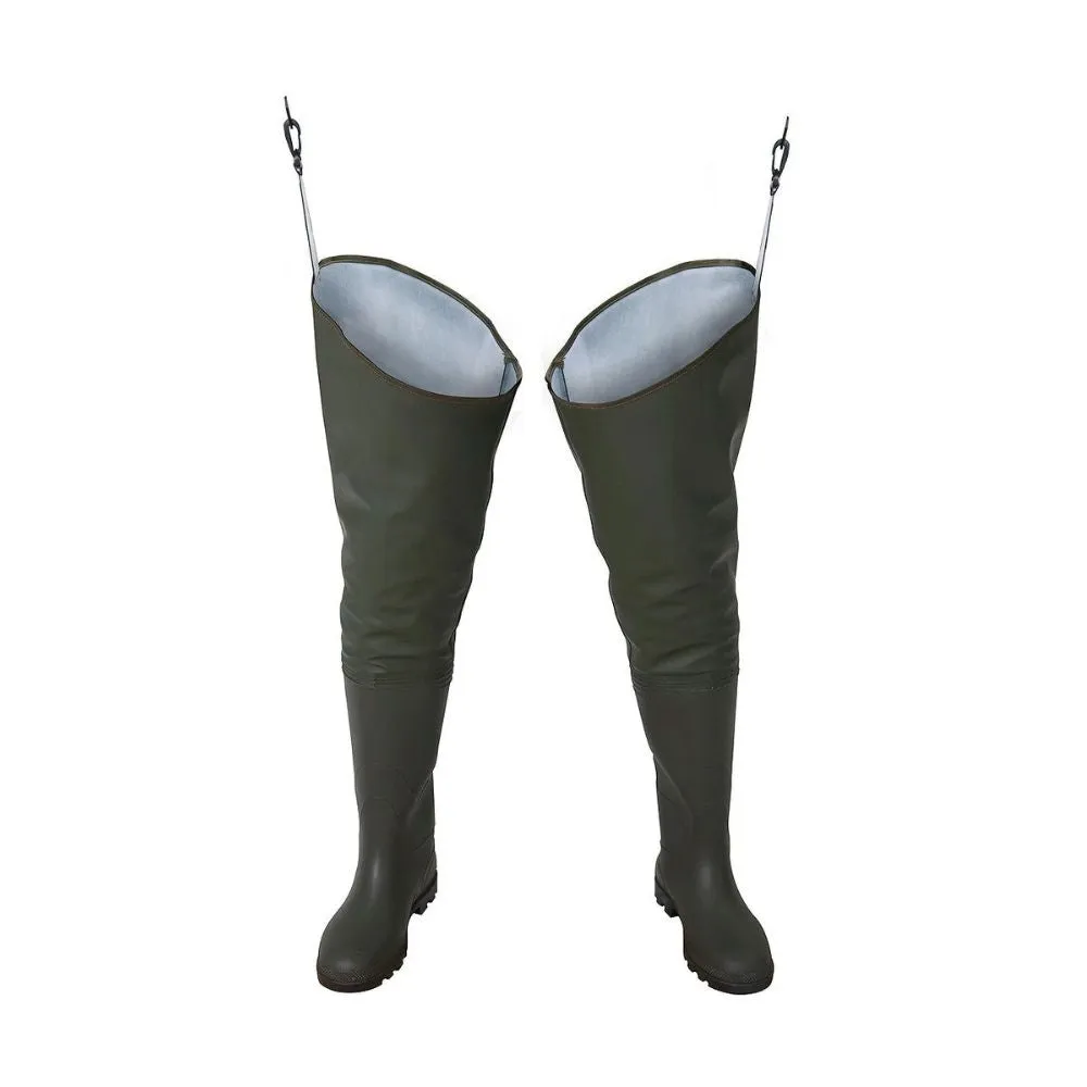 Pros | Thigh Waders PVC | Olive