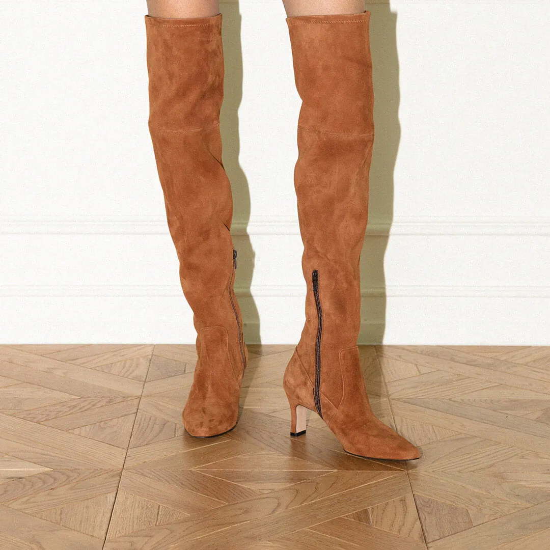 QASEM - thigh high boots (Custom 9cm heels)