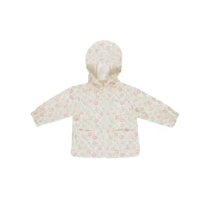 Quincy Mae Rain Jacket - Bloom