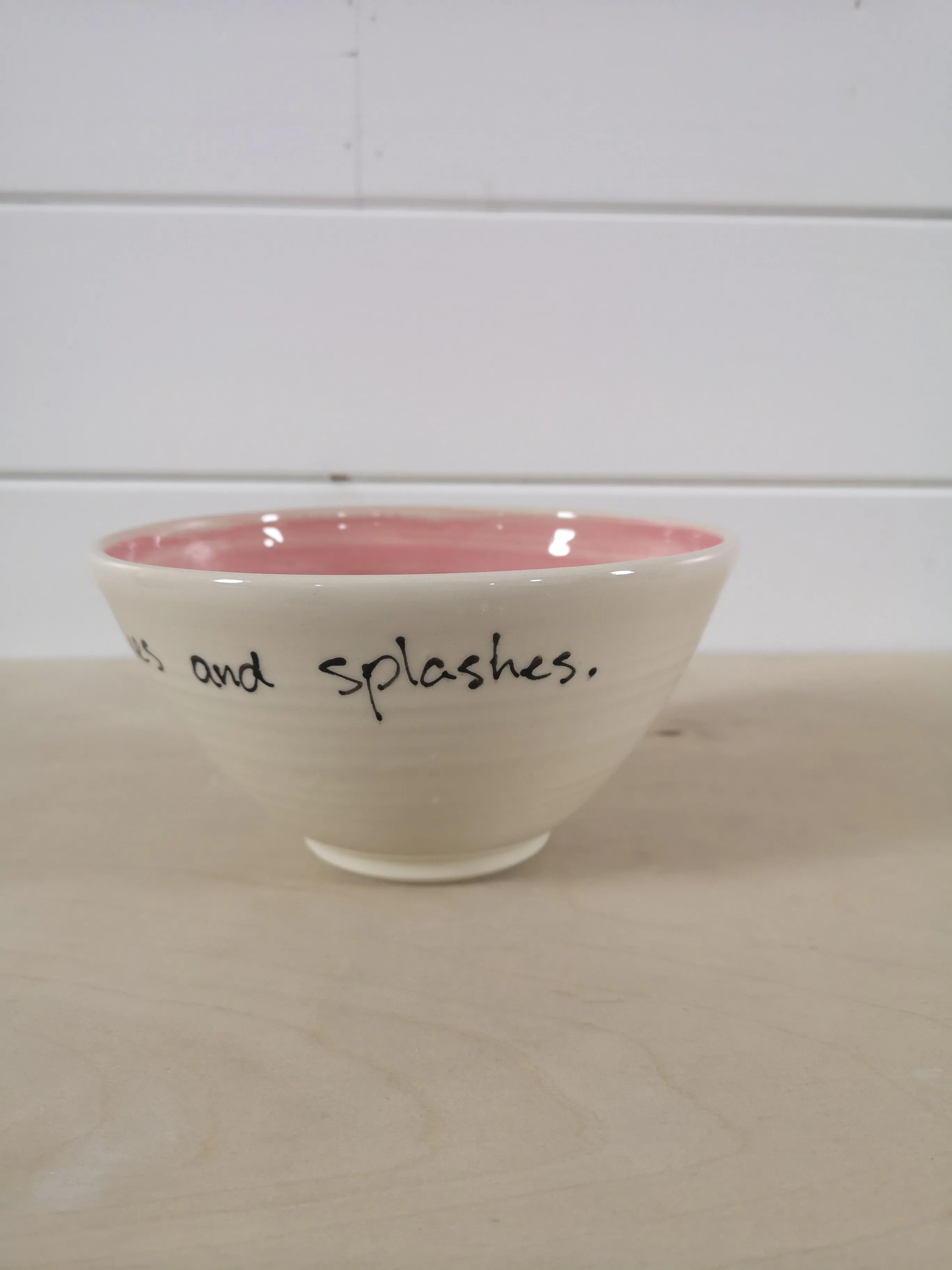 "Robot splishes and splashes" Cereal Bowl