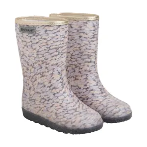 Rain Boots Print India Ink