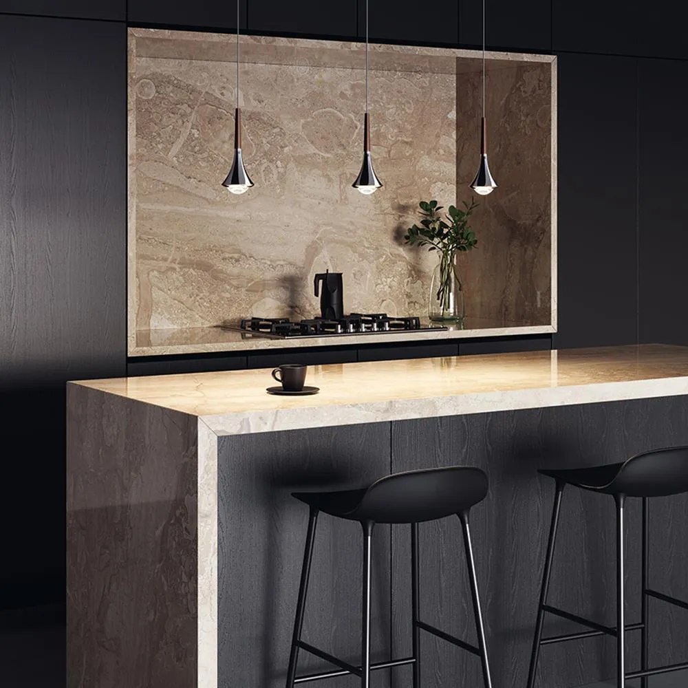 Rain pendant light - single