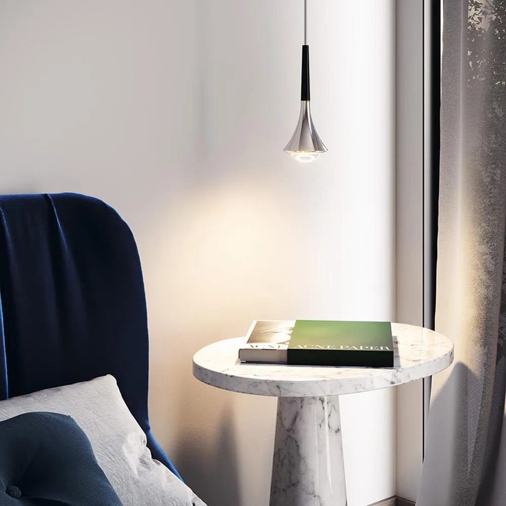 Rain pendant light - single