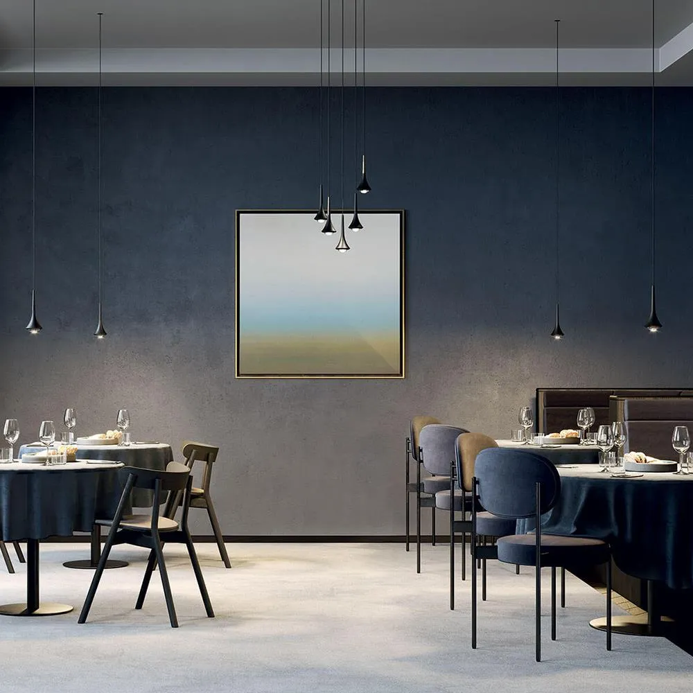 Rain pendant light - single