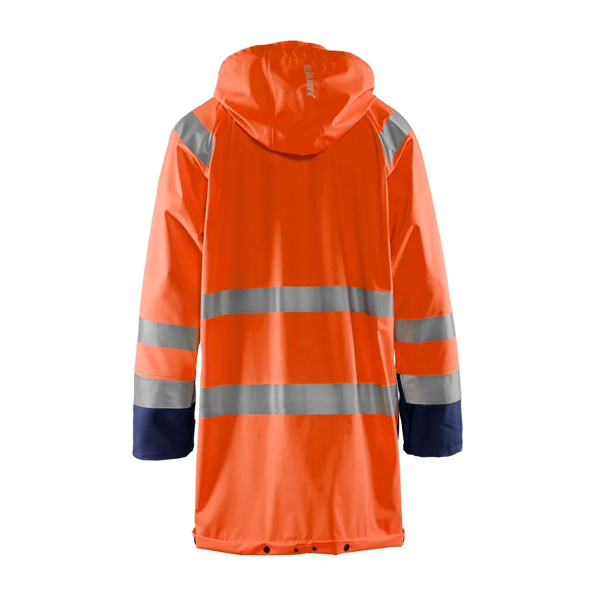 Rain&#x20;Jacket&#x20;High&#x20;Vis&#x20;Level&#x20;1&#x20;4324&#x20;High&#x20;Vis&#x20;Oranje&#x2F;Marine&#x20;-&#x20;Bl&#xE5;kl&#xE4;der
