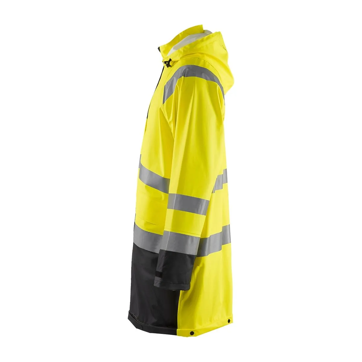 Rain&#x20;Jacket&#x20;High&#x20;Vis&#x20;Level&#x20;1&#x20;4324&#x20;High&#x20;Vis&#x20;Oranje&#x2F;Marine&#x20;-&#x20;Bl&#xE5;kl&#xE4;der