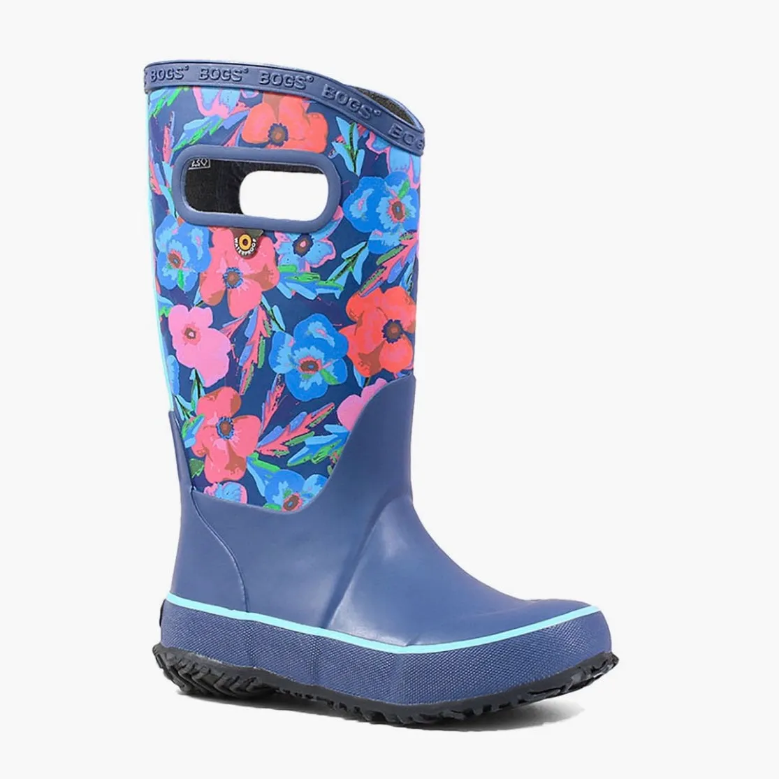 Rainboot Pansies