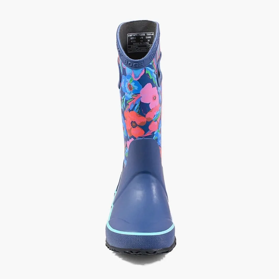 Rainboot Pansies