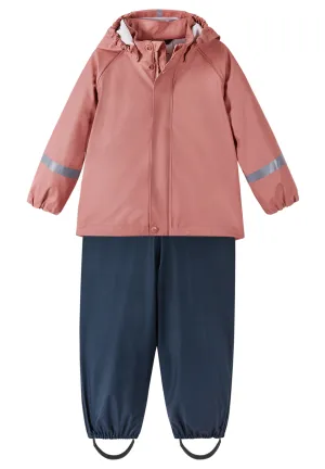 Reima Kids&#x27; Rain Outfit Tihku Rose blush | Buy Reima Kids&#x27; Rain Outfit Tihku Rose blush here | Outnorth