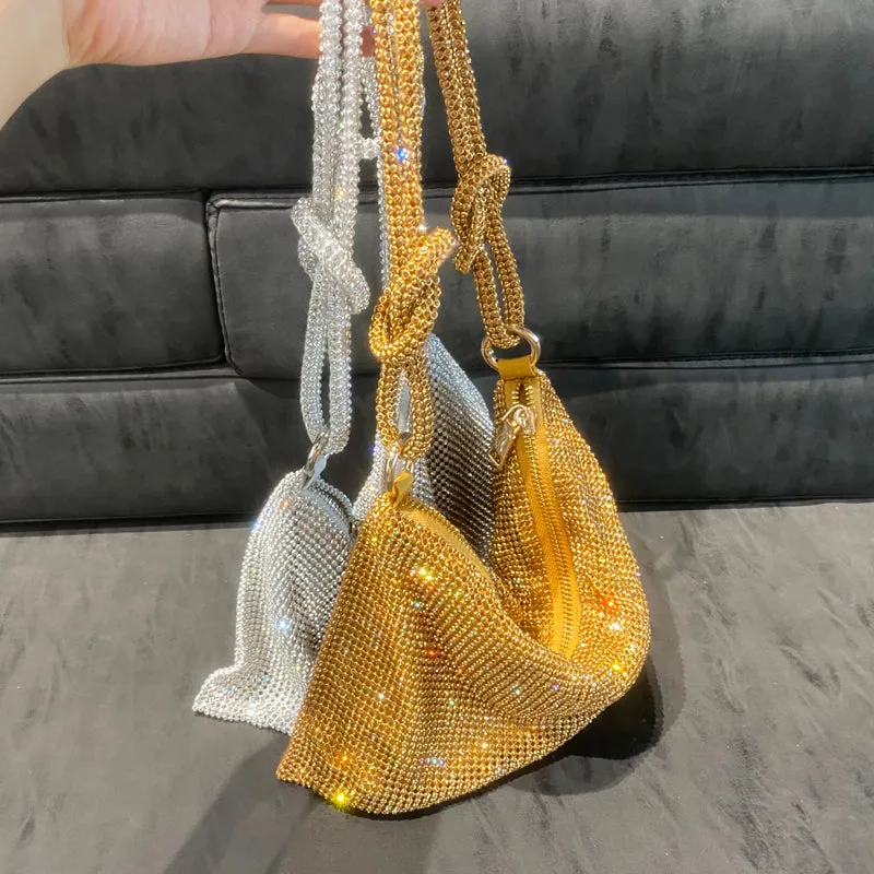 Rhinestone Hand Bag