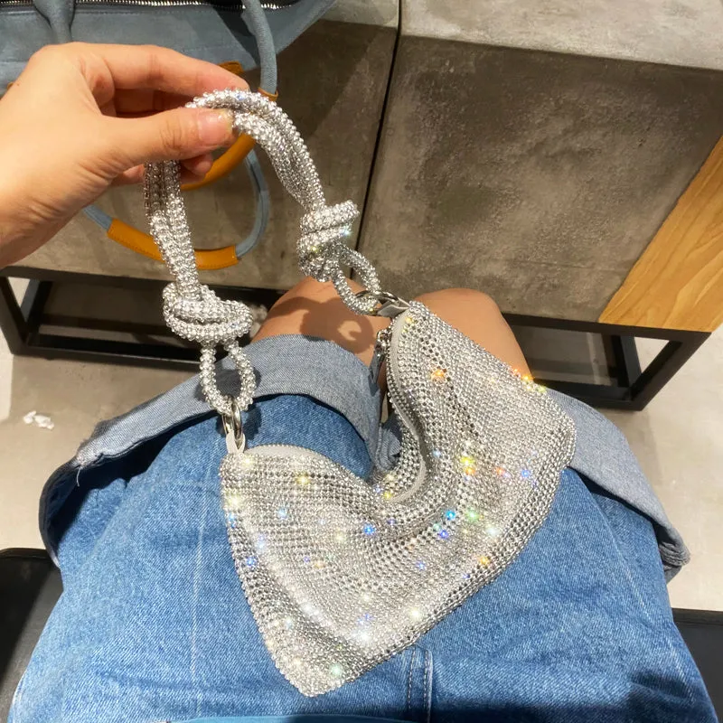 Rhinestone Hand Bag