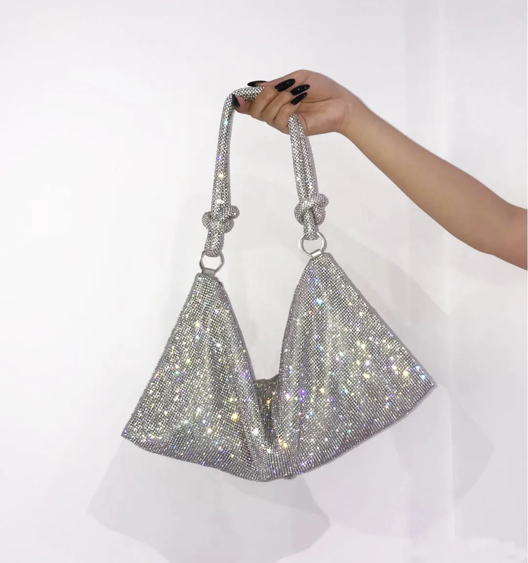 Rhinestone Hand Bag