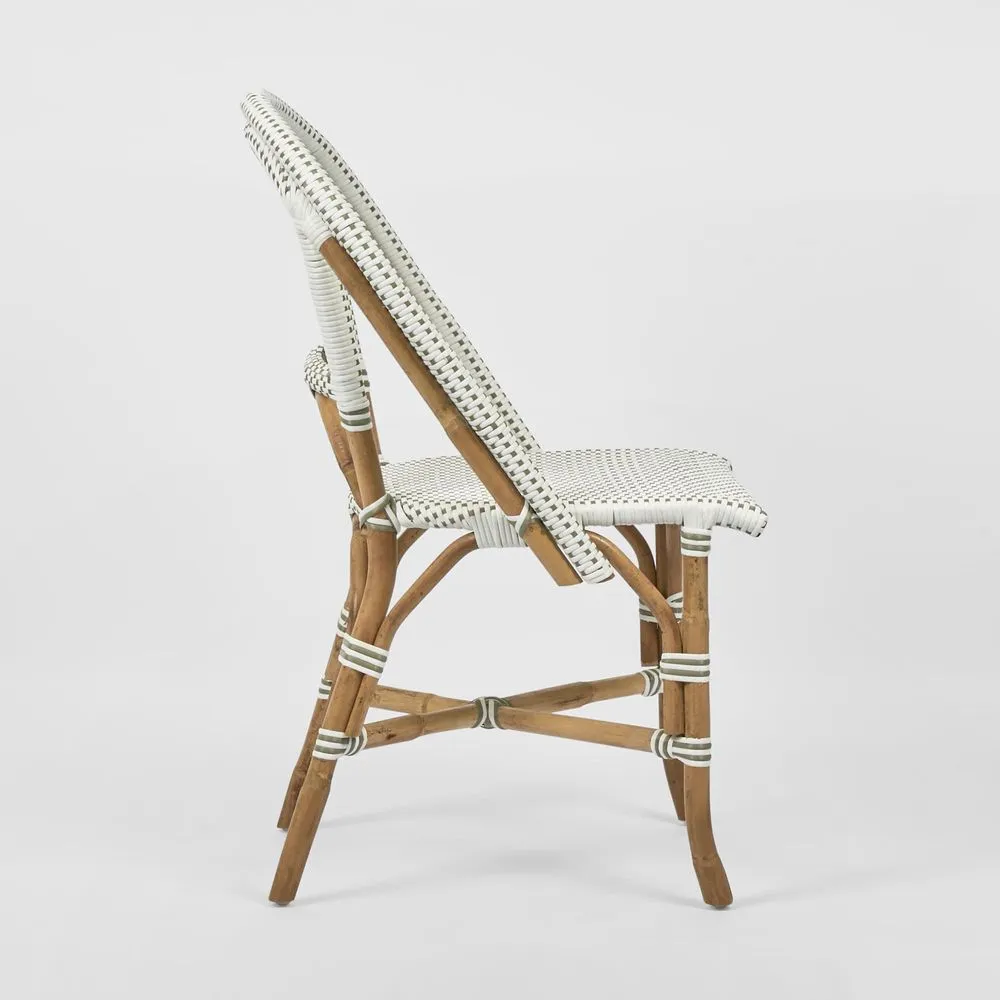 Riviera Rattan Dining Chair Grey -Outdoor Undercover