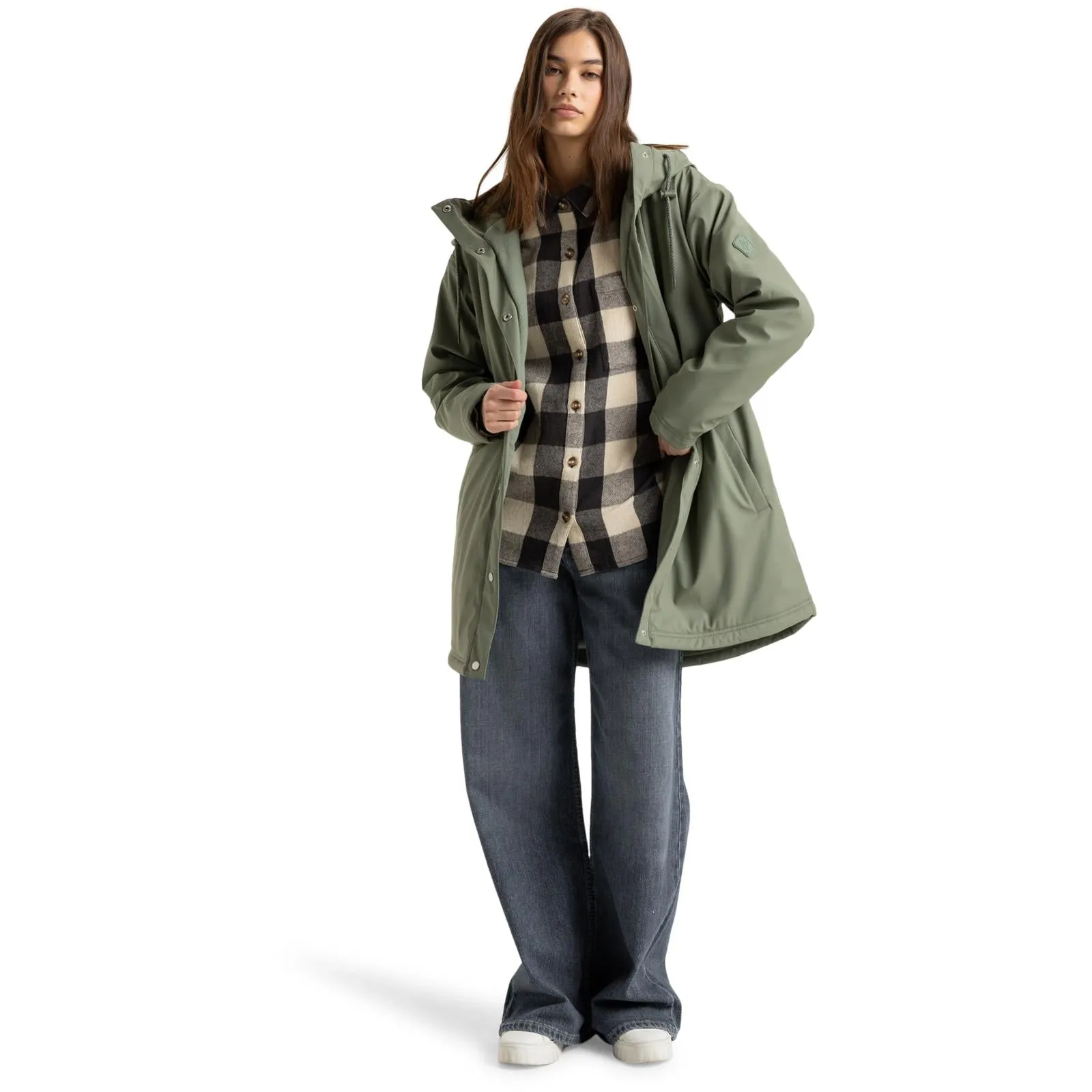 Roxy Womens Rain Road Waterproof Rain Jacket