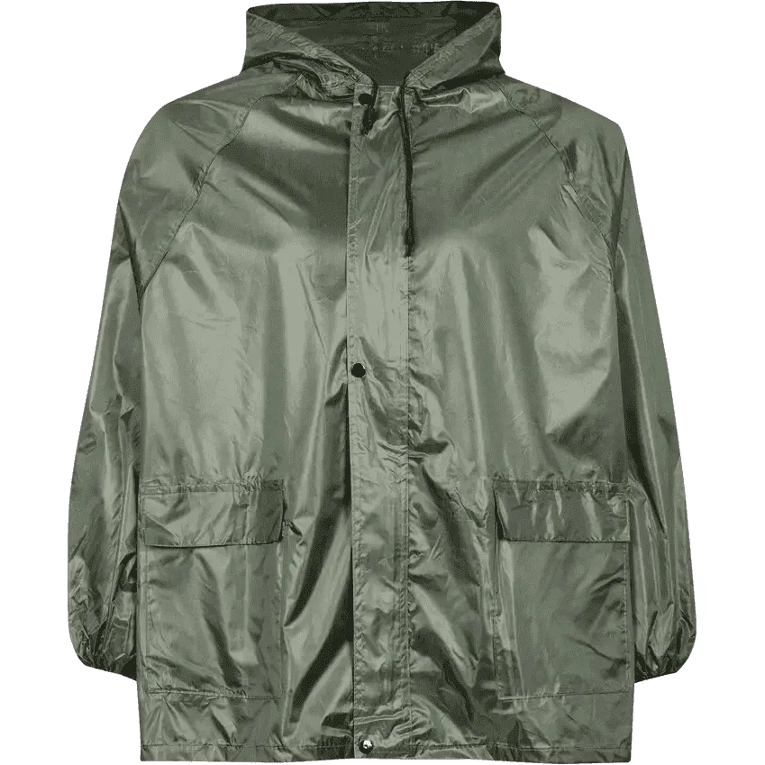 Rubberized rain suits