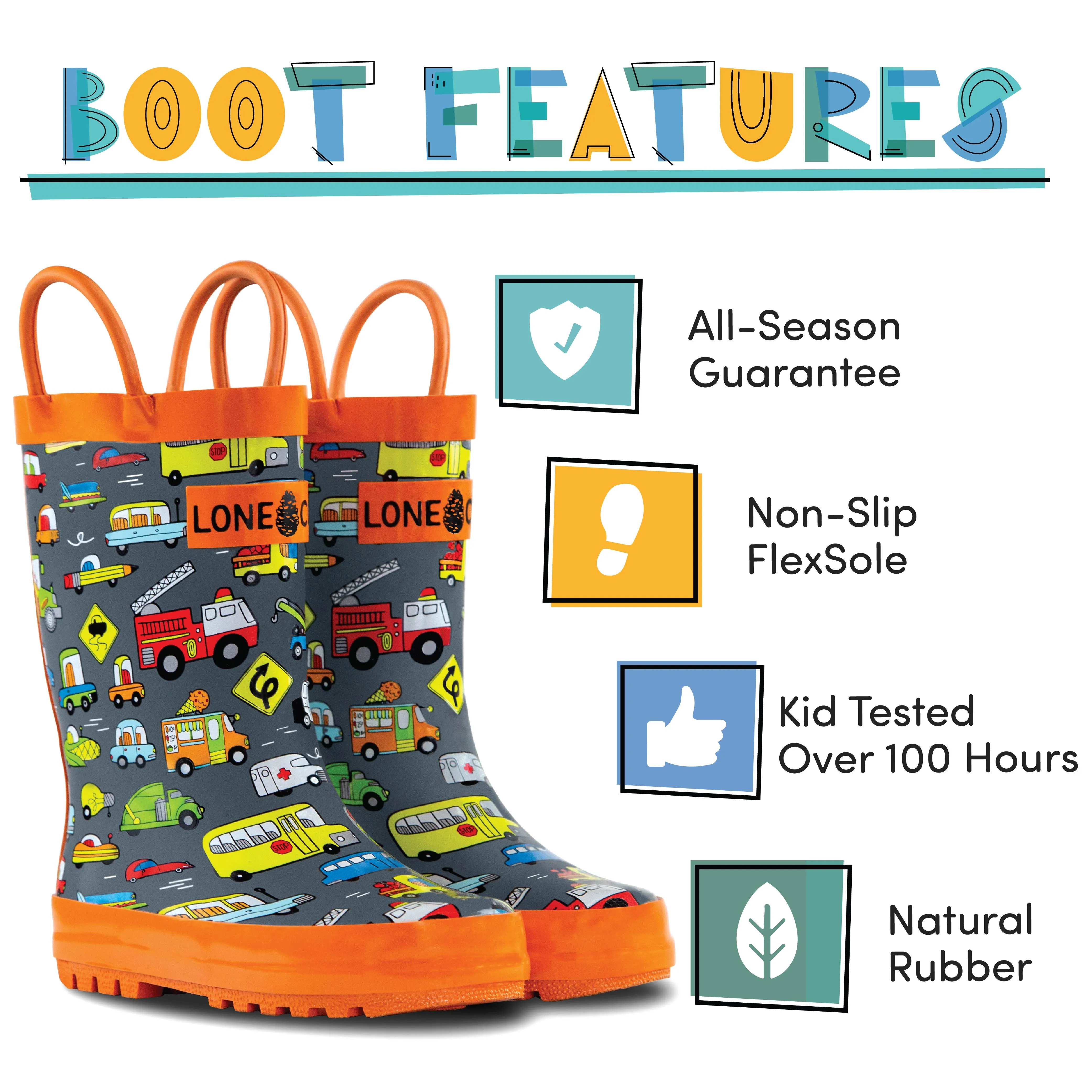 Rush Hour Rain Boot