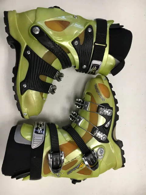 Scarpa Spirit4 Used Yellow/Orange 305mm Back Country Touring Boots
